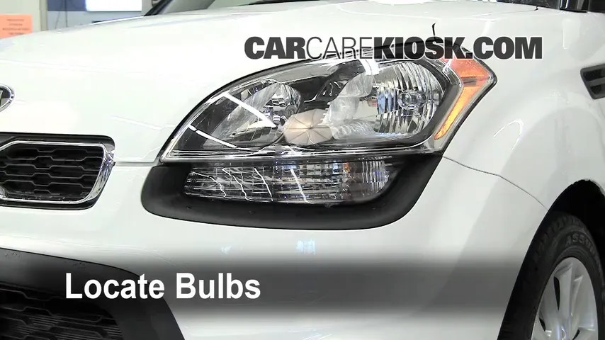 2012 Kia Soul ! 2.0L 4 Cyl. Lights Parking Light (replace bulb)